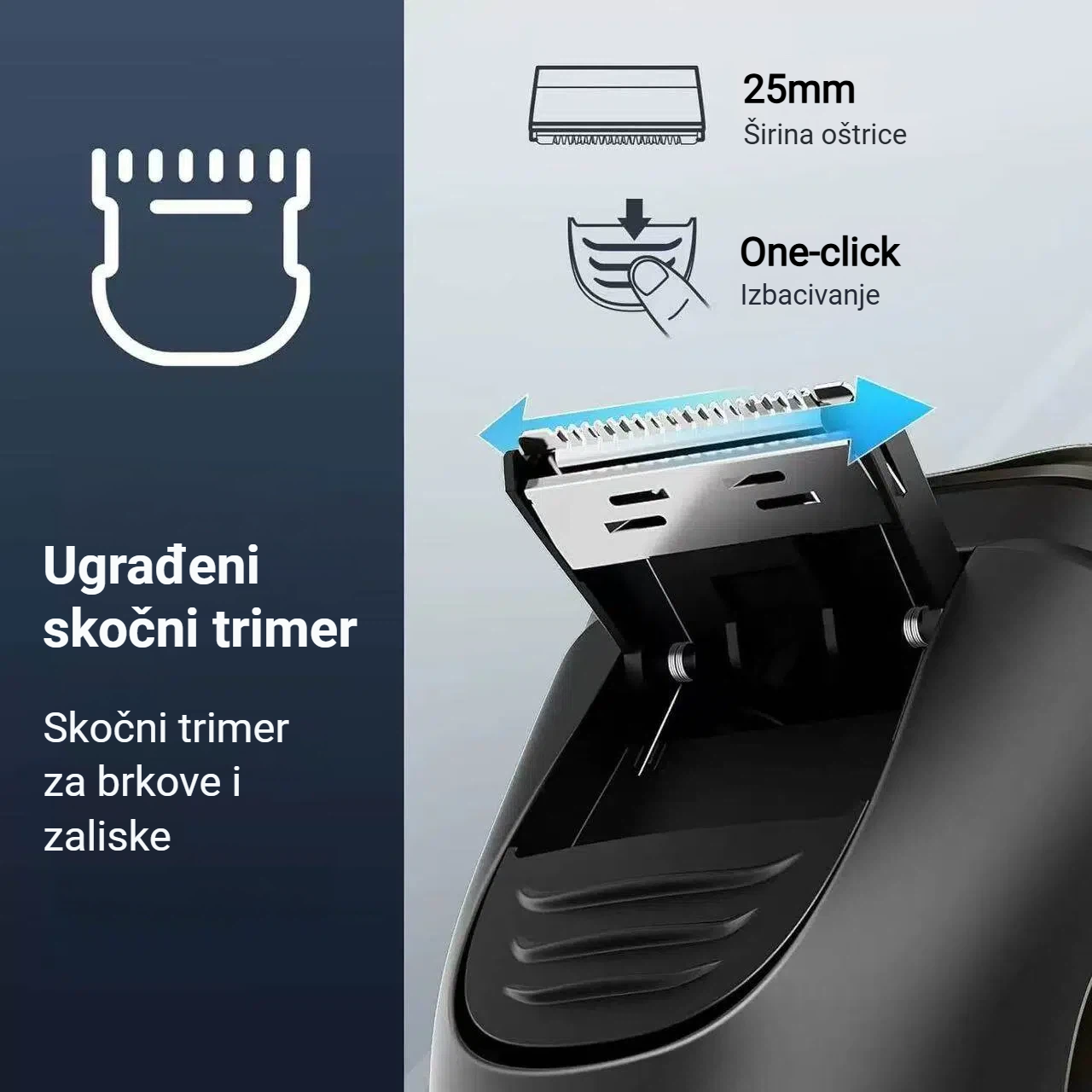 AuraLink električni brijač