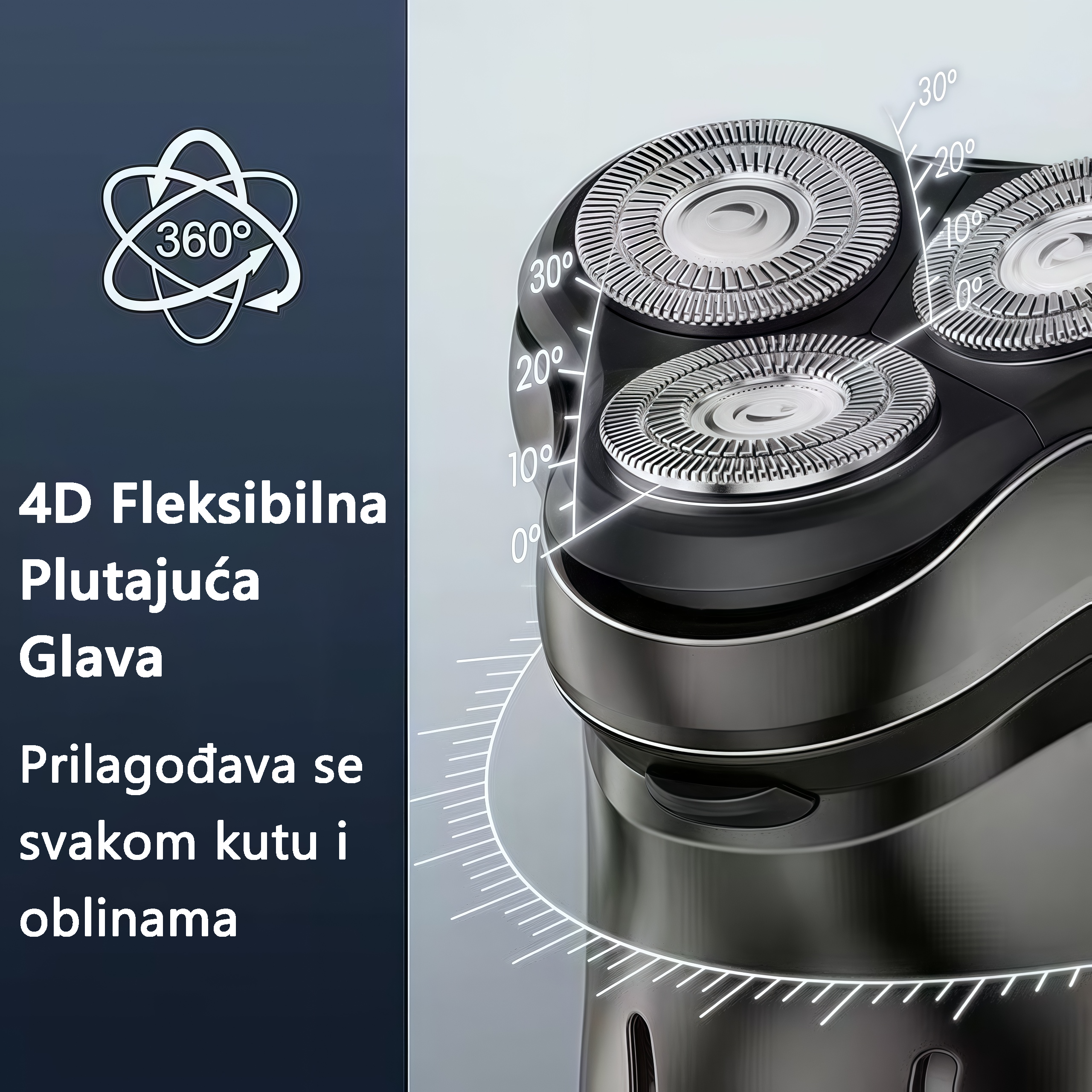 AuraLink električni brijač