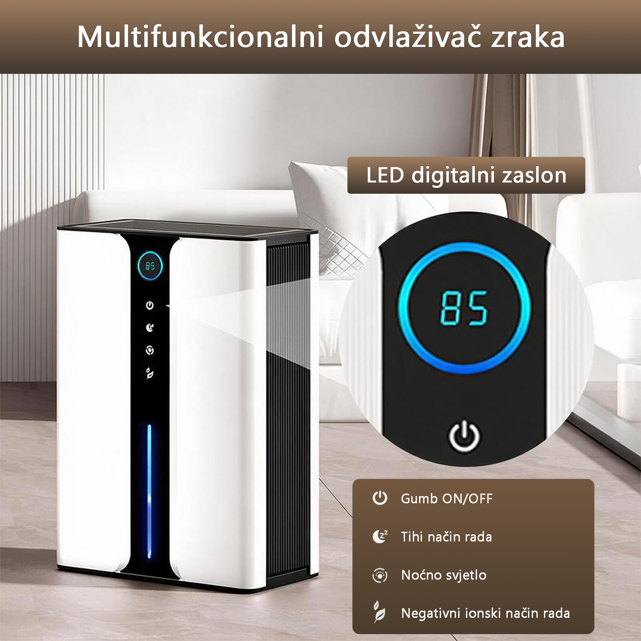 Auralink kućni odvlaživač zraka